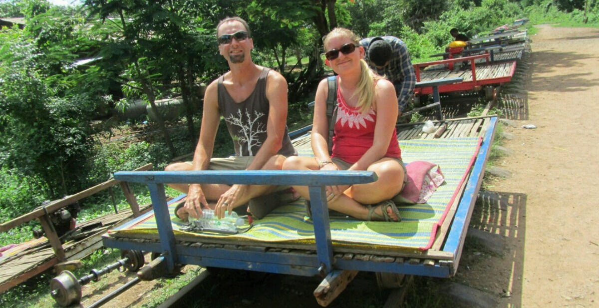 Bamboo Train Rides